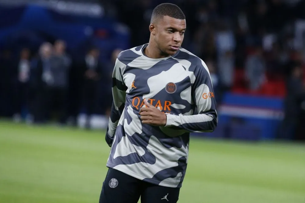 Kylian Mbappé avec le PSG (PSG.FR)