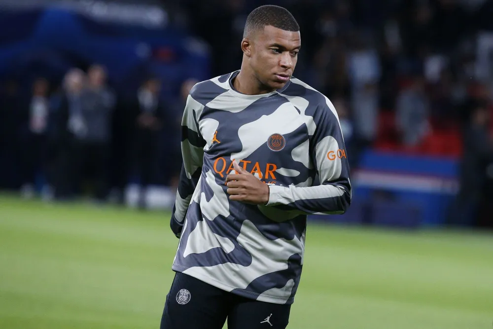 Kylian Mbappé avec le PSG (PSG.FR)