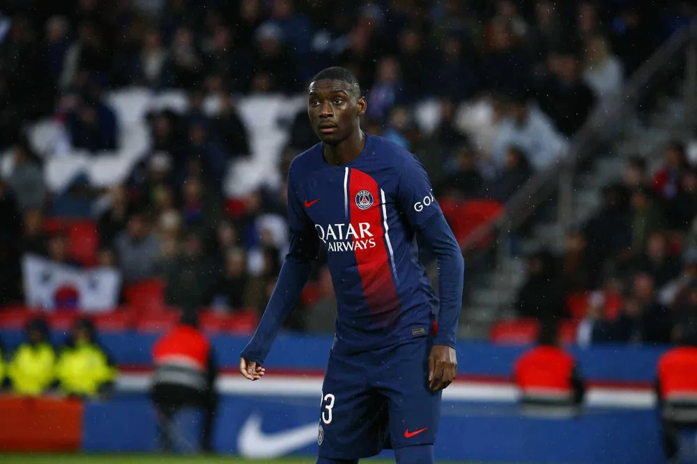 Randal Kolo Muani, l'attaquant parisien (PSG.FR)