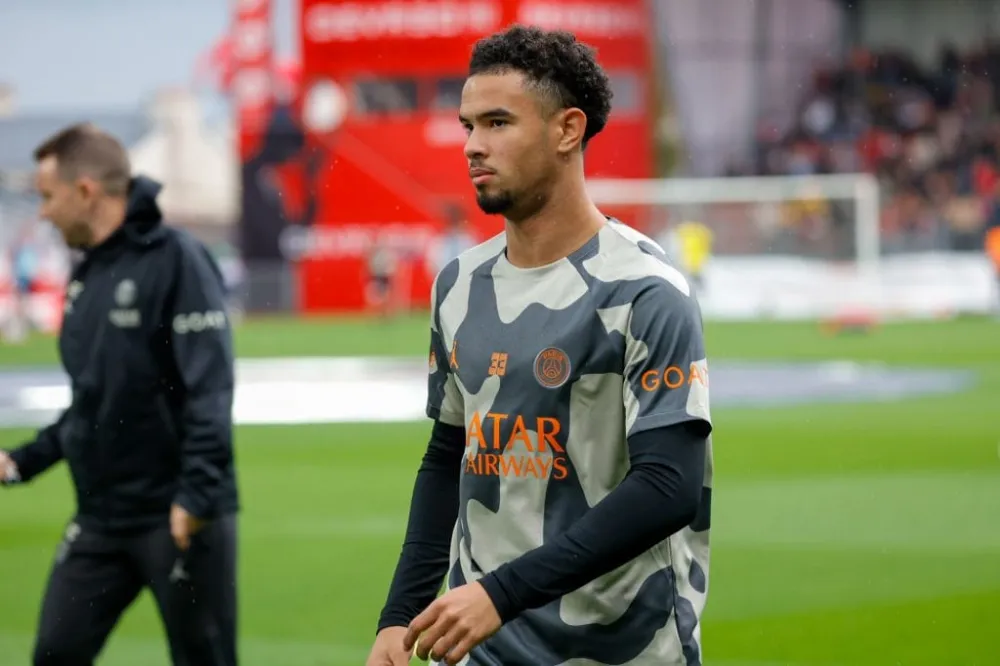 Zaire-Emery avec le PSG (PSG.FR)