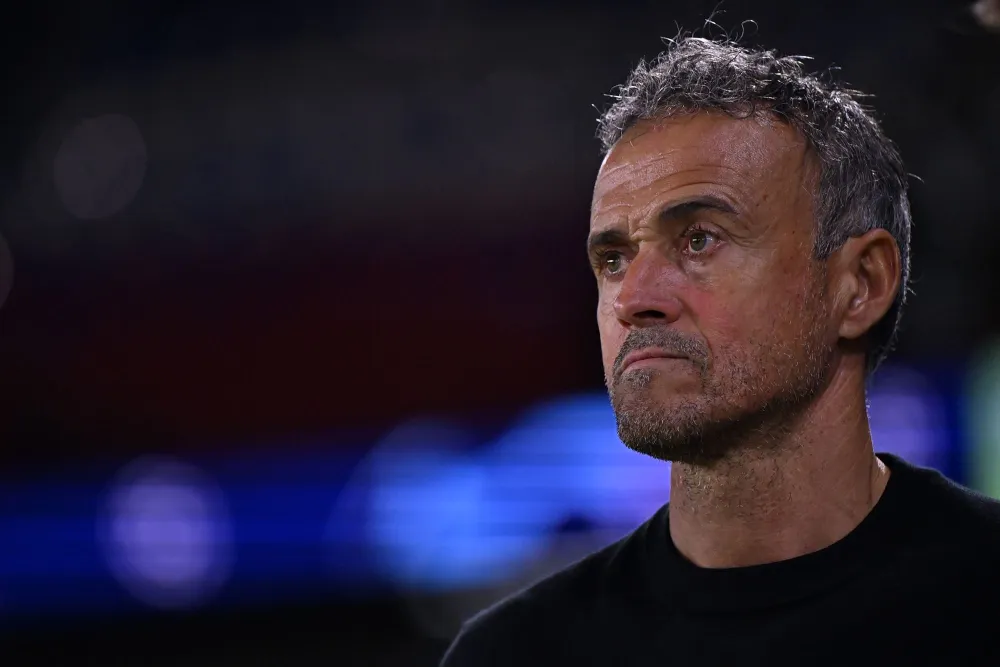 Luis Enrique, l'entraineur du PSG (PSG.FR)