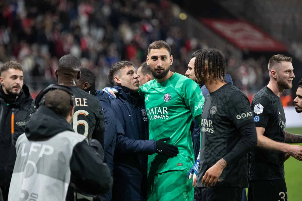 Gianluigi Donnarumma avec le PSG (PSG.FR)