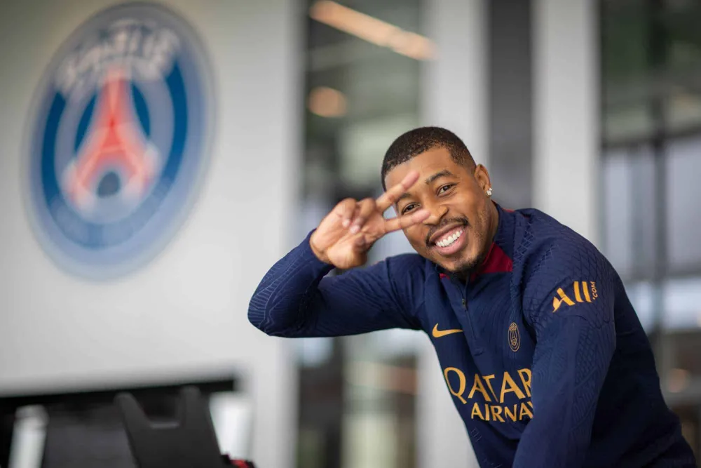 Presnel Kimpembe avec le PSG (PSG.FR)