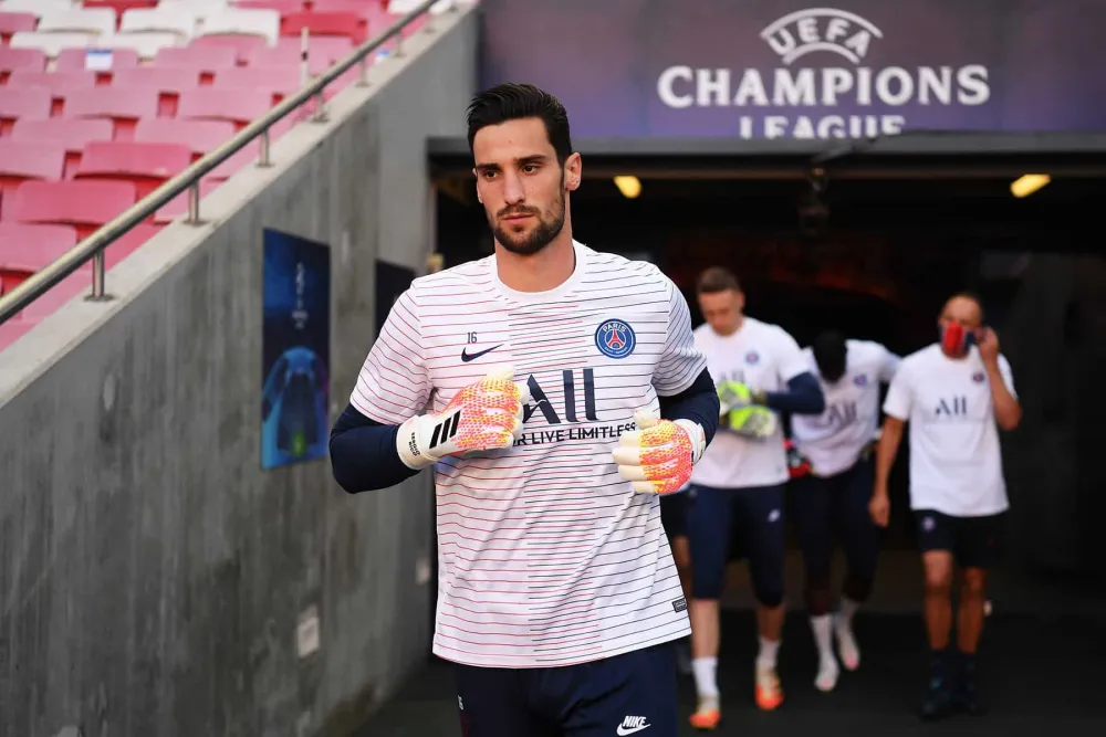 Sergio Rico avec le PSG (PSG.FR)