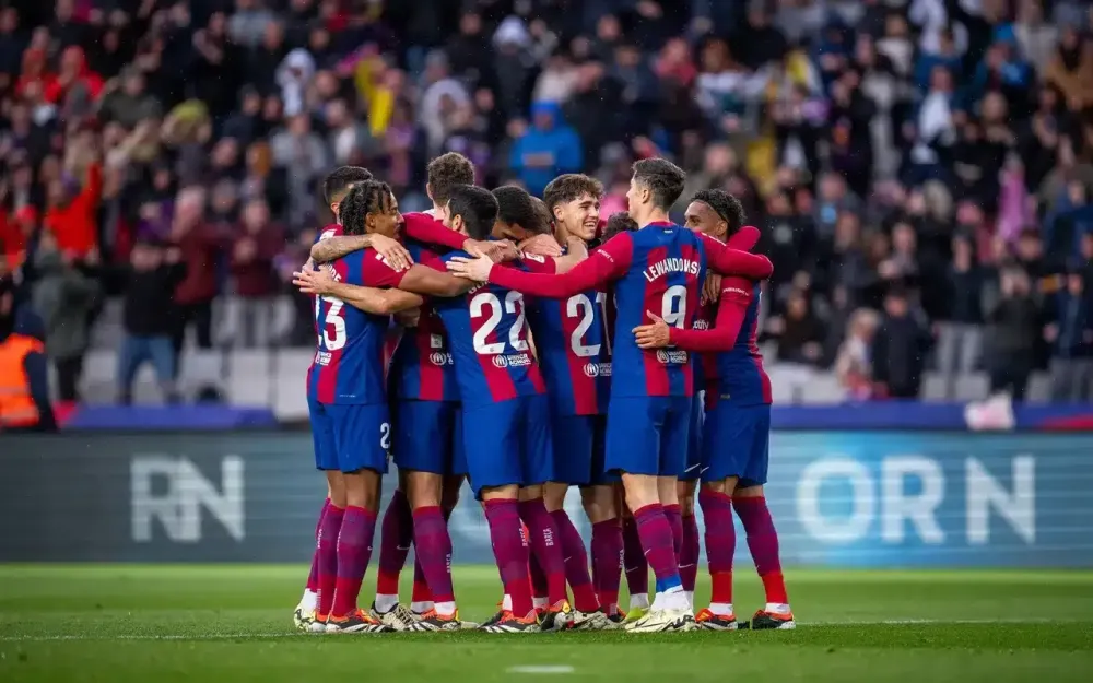 L'Equipe du FC Barcelone (fcbarcelona.com)