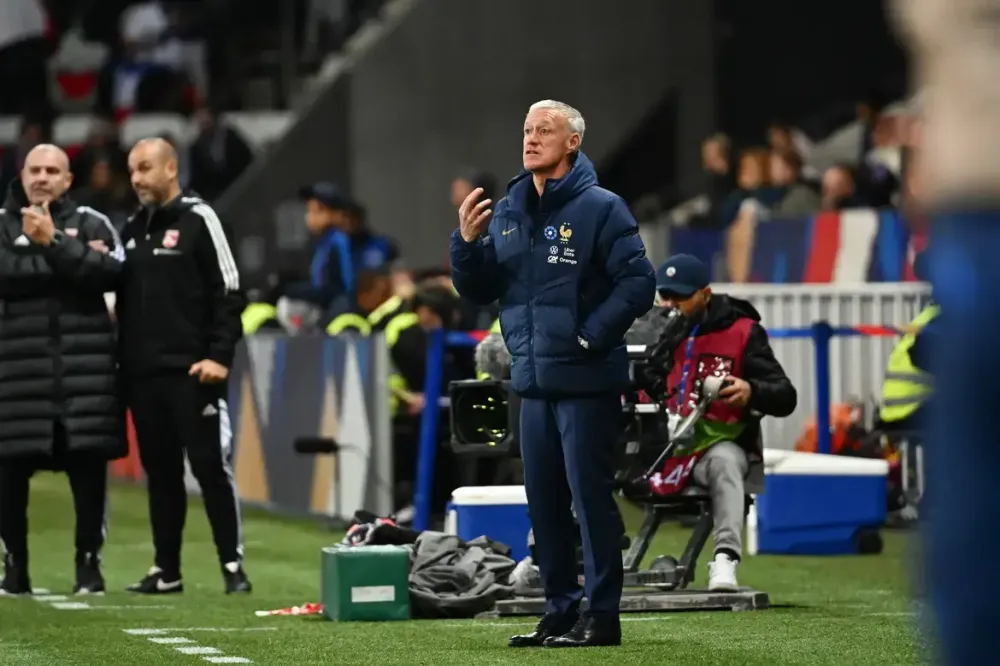 Didier Deschamps, le sélectionneur des Bleus (FFF.FR)