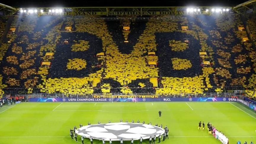 Les supporters de Dortmund (@Reuters)