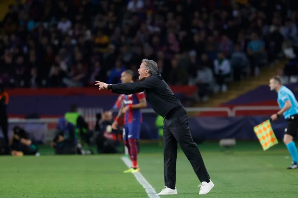 Luis Enrique, l'entraineur du PSG (PSG.FR)