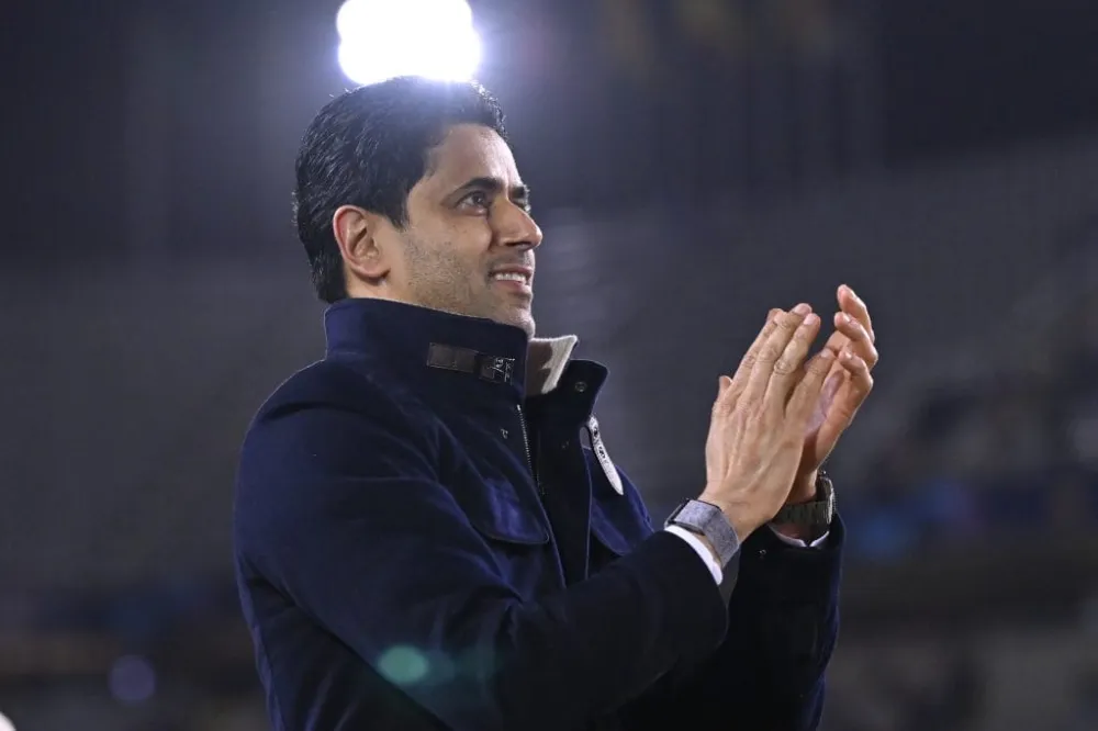 Nasser Al-Khelaïfi, le président du PSG (PSG.FR)