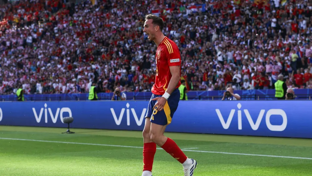 Fabian Ruiz avec l'Espagne (PSG.FR)