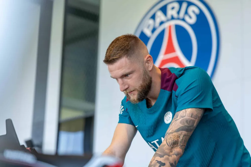 Milan Skriniar, le défenseur du PSG (PSG.FR)