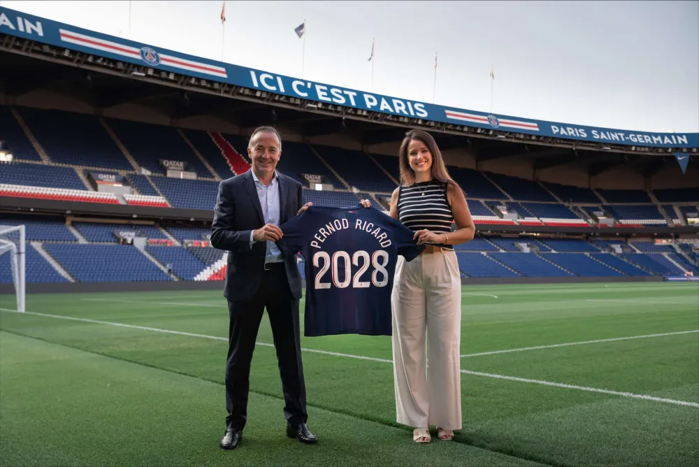 Pernod Ricard, le nouveau partenaire du PSG (PSG.FR)