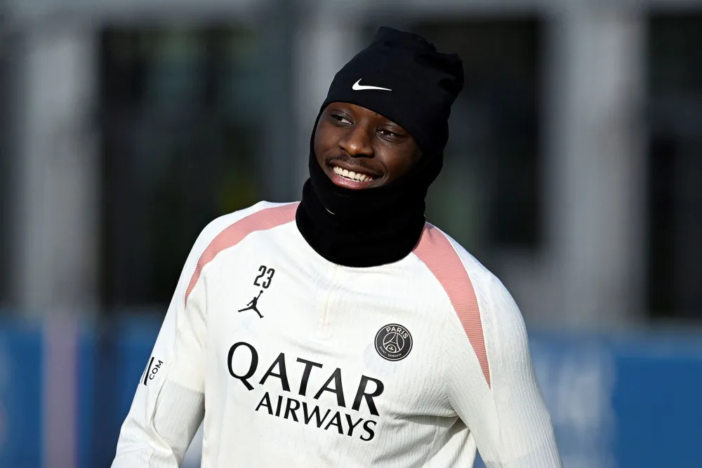 Randal Kolo Muani, l'attaquant du PSG (PSG.FR)