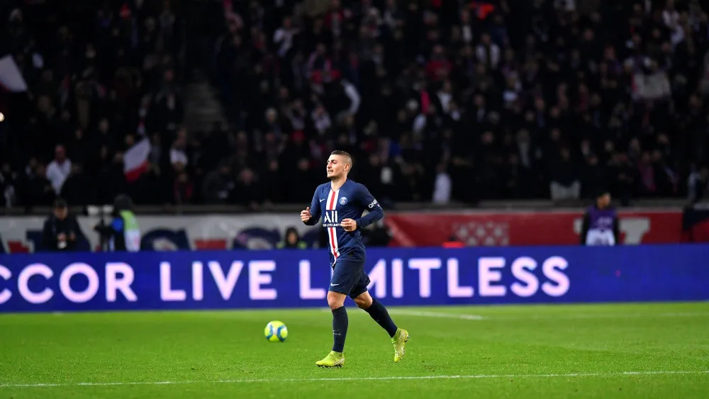 Marco Verratti avec le PSG (PSG.FR)