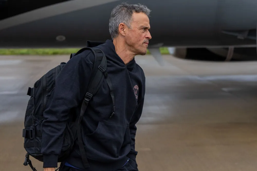 Luis Enrique, l'entraineur du PSG (PSG.FR)