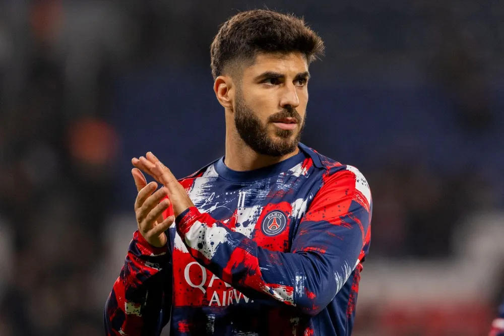 Marco Asensio avec le PSG (PSG.FR)