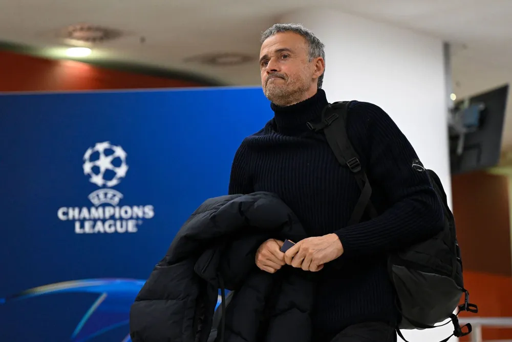 Luis Enrique, l'entraineur du PSG (PSG.FR)