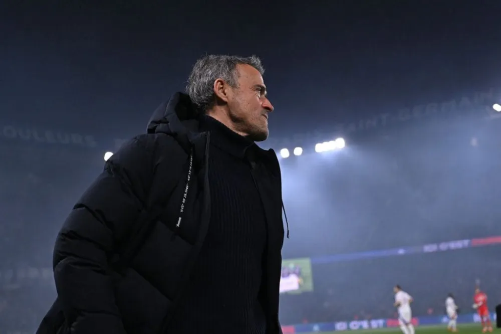 Luis Enrique, le coach du PSG (PSG.FR)