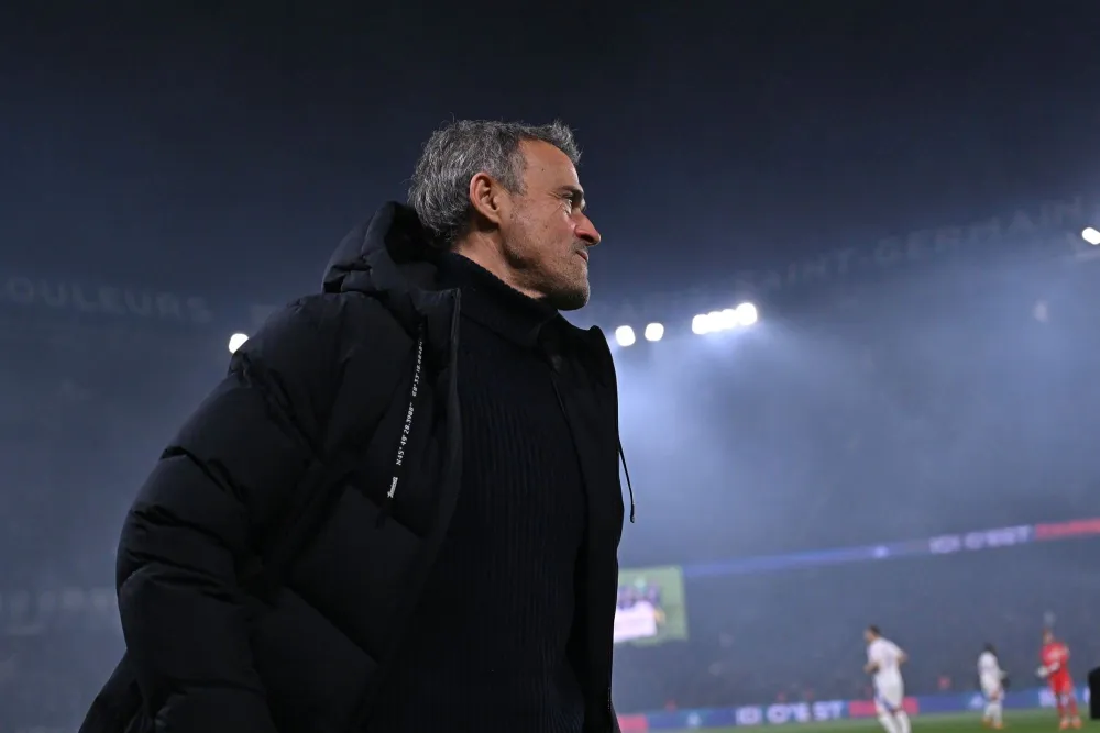 Luis Enrique, le coach du PSG (PSG.FR)