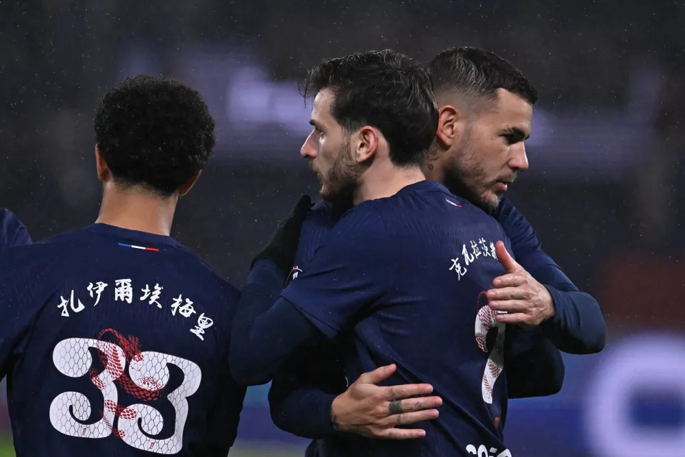 L'attaquant du PSG Khvicha Kvaratskhelia (PSG.FR)