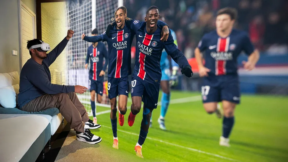 Le PSG en VR (PSG.FR)