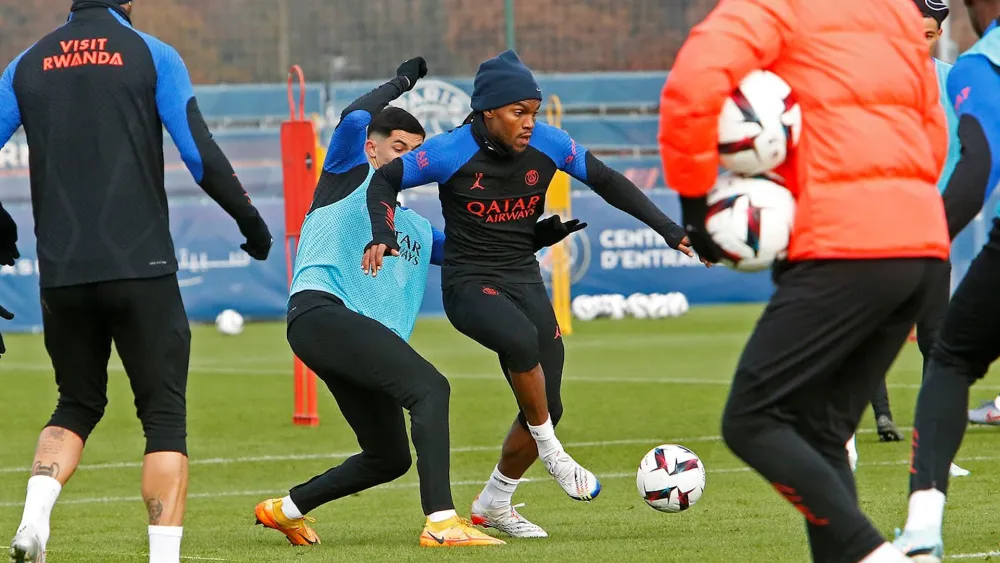 Renato Sanches avec le PSG (PSG.FR)