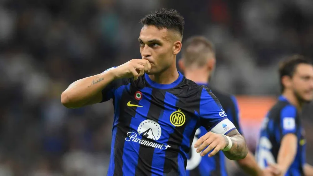 Lautaro Martinez, l'attaquant de l'Inter Milan (inter.it)