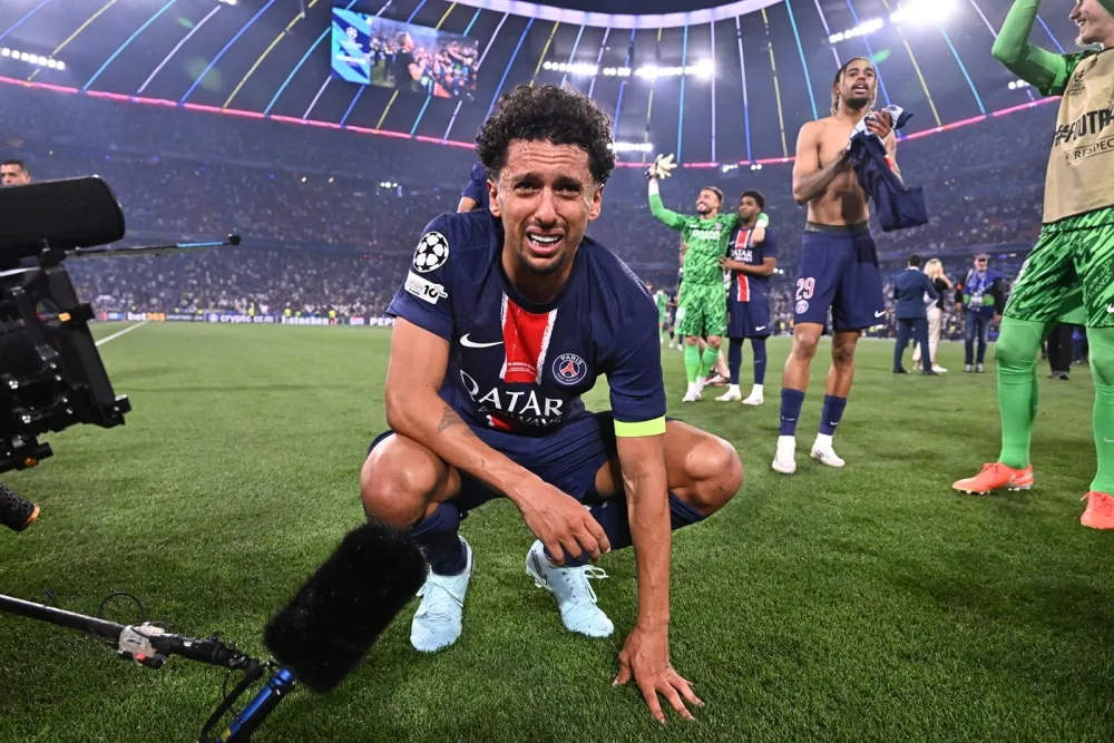 Marquinhos, le capitaine du PSG (PSG.FR)