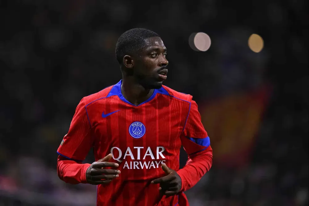 L'attaquant Ousmane Dembélé (PSG.FR)