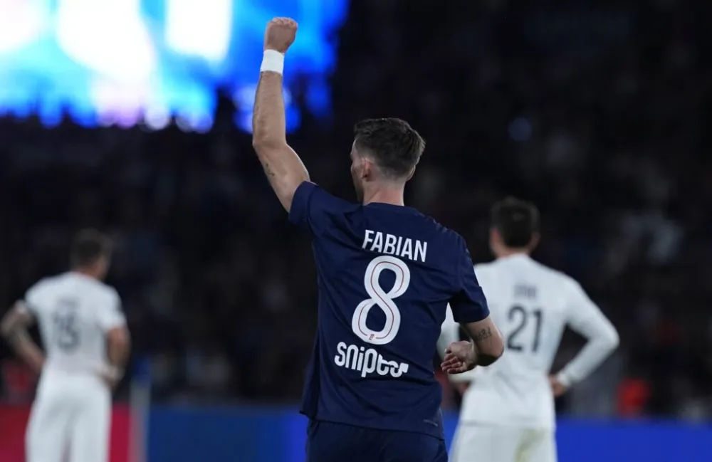 Fabian Ruiz, le milieu de terrain du PSG (PSG.FR)