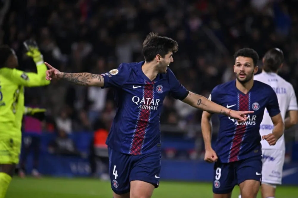 Lucas Beraldo, le défenseur brésilien du PSG (PSG.FR)