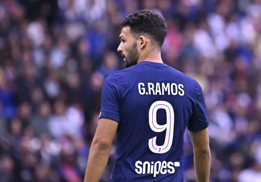 Gonçalo Ramos, l'attaquant portugais du PSG (PSG.FR)