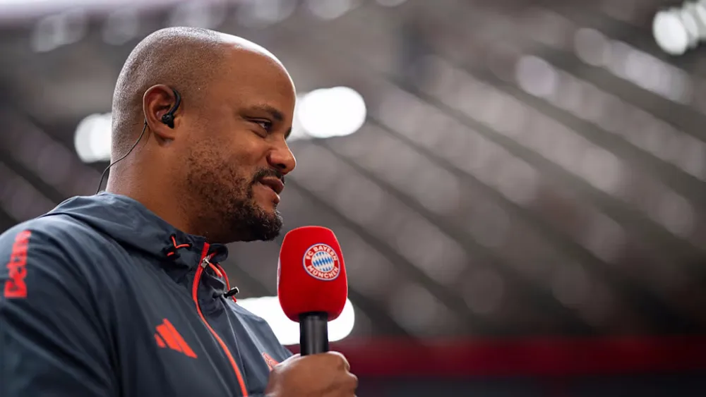 Vincent Kompany, le coach du Bayern Munich (Bundesliga.com)