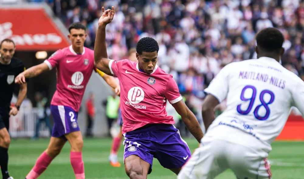 Emersson, sauveur du TFC face à Lyon (@ToulouseFC)