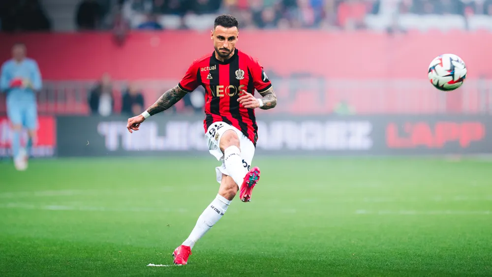 Jonathan Clauss, le défenseur niçois(OGCNice.com)
