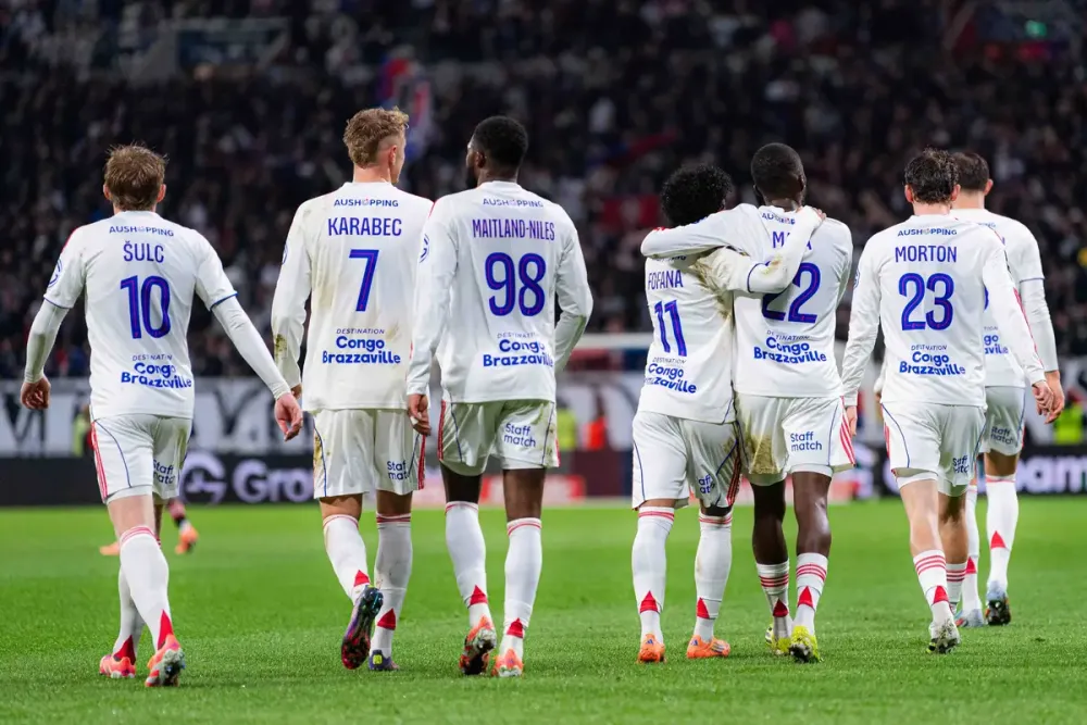 Les joueurs de l'OL (OL.FR)