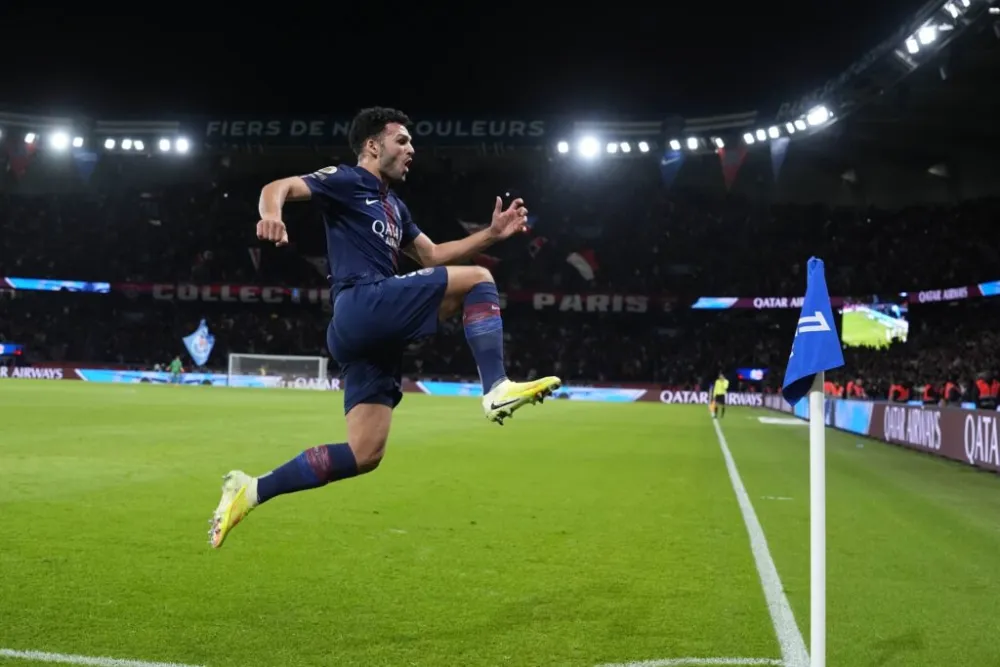 La joie de Gonçalo Ramos (PSG.FR)