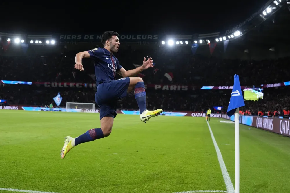 La joie de Gonçalo Ramos (PSG.FR)