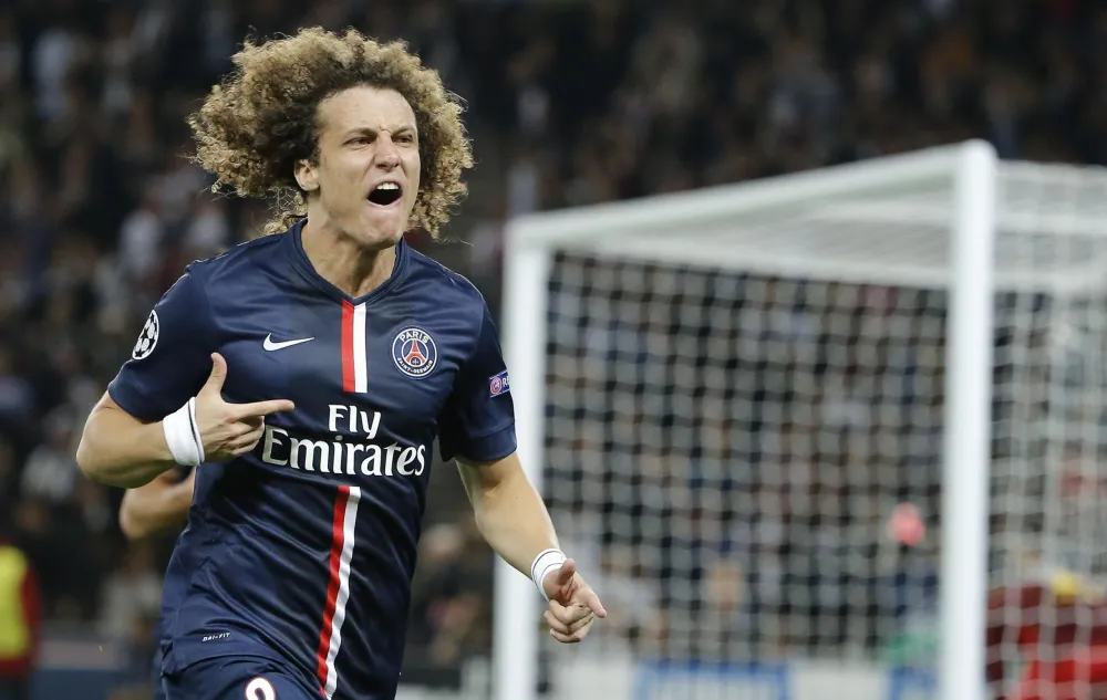 David Luiz avec le PSG (PSG.FR)