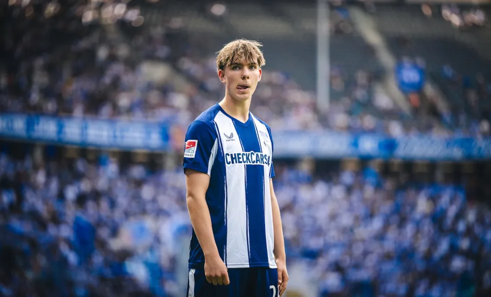 Kennet Eichhorn, la pépite du Hertha Berlin (HerthaBSC.com)
