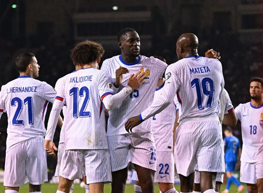 La joie tricolore (X @equipedefrance)