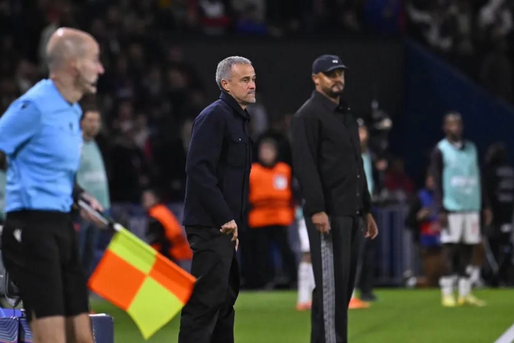 Luis Enrique, l'entraineur du PSG (PSG.FR)