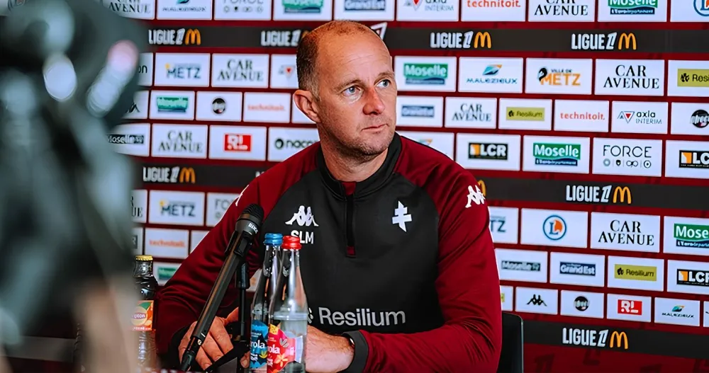 Stéphane Le Mignan, coach du FC Metz (FCMetz.com)