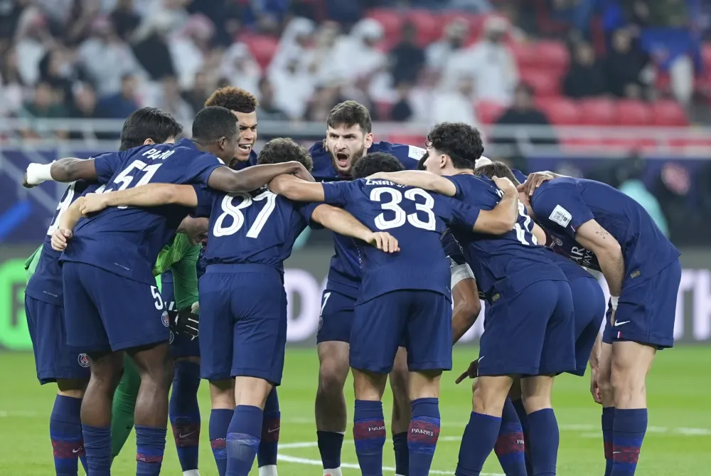Le groupe du PSG (PSG.FR)