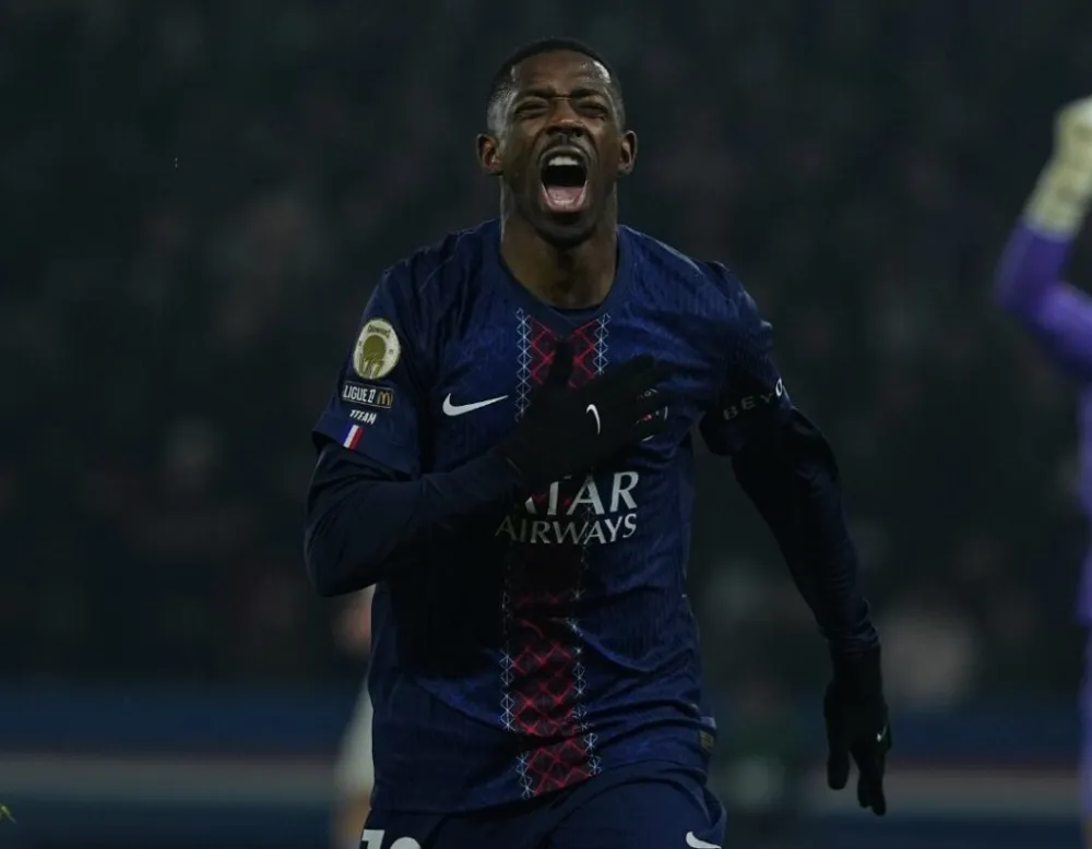 L'attaquant Ousmane Dembélé (PSG.FR)