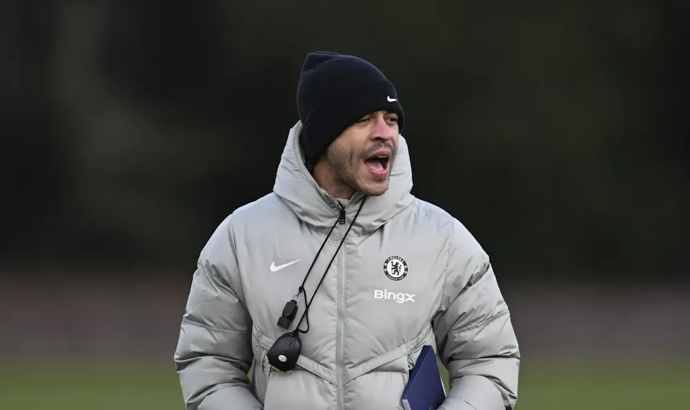Liam Rosenior, le coach de Chelsea (chelseafc.com)
