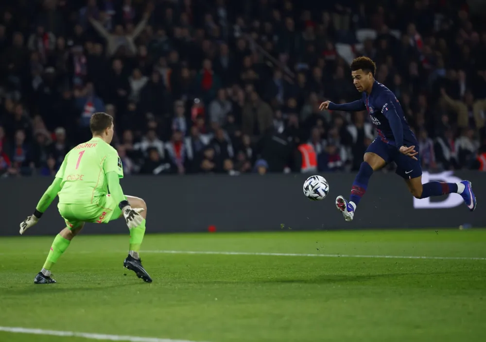Désiré Doué avec le PSG (PSG.FR)