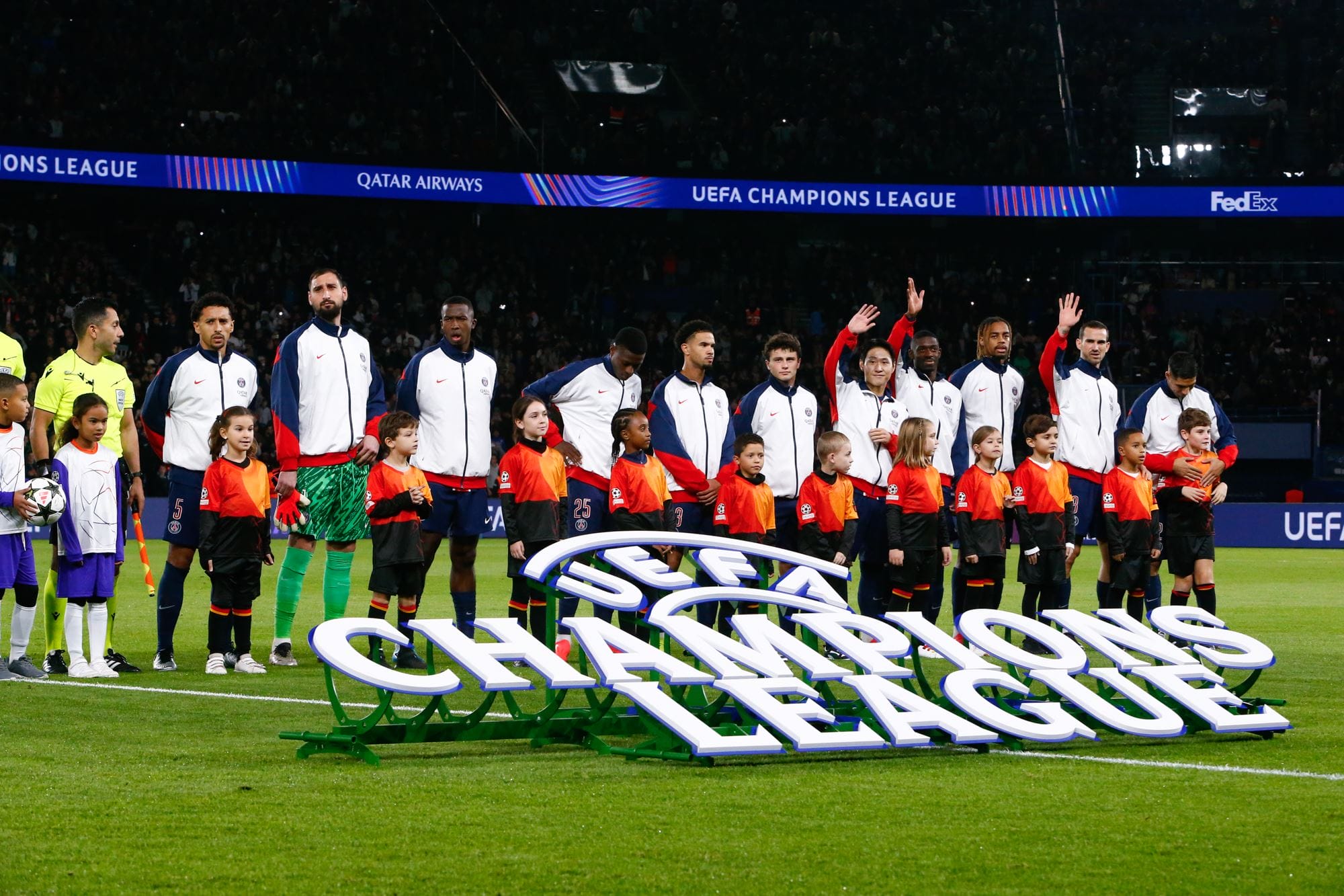 Le PSG en Ligue des Champions